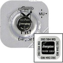 Energizer 392 384 Silver Oxide Watch Battery Box 10