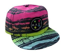 Salty Flip Up Brim Snapback Hat 