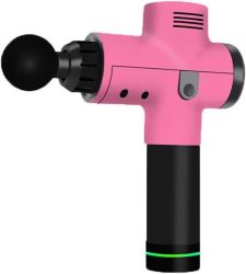 Physiotherapy Relaxation Touch Screen Massage Gun With 32 Speeds - Pink