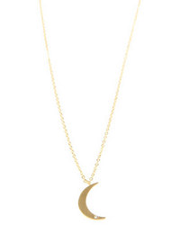 The Ramp Crescent Moon Pendant Necklace
