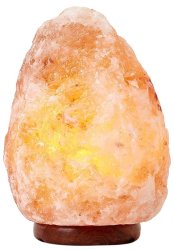 Universal Vision Himalayan Crystal Salt Lamp Natural Shape Medium: 4.1-6KG