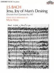 Jesu Joy Of Man's Desiring Sheet Music