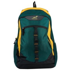 Springbok - Sidestep 28L Backpack Green And Gold