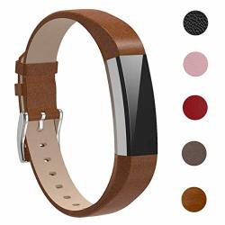 Bands Compatible For Fitbit Alta And Fitbit Alta Hr Bear Village Genuine Leather Band For Fitbit Alta Hr Adjustable Replacement Sport Wrist Bands For