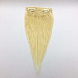 Moreyoungc 100% Human Hair Clip In Replacement Extentions Hair Pieces For Women With Thinning Hair Blonde Black Natural Blonde 613