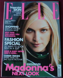 Madonna - Elle Magazine - March 2001 South African Issue