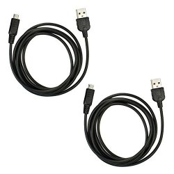 2 Pack Fenzer Black USB Data Sync Charger Cables For Nokia 925 928 1020 1520 Lumia 1606 Cell Phones