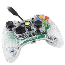 Transparent Generic Microsoft Xbox 360 Wired Gamepad Game Controller For Xbox 360 & Pc