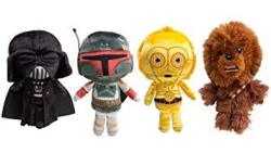 Star Wars Funko Set Of 4 Galactic Plushies Cute Stuffed Animals Plush Toys For Kids And Adults Darth Vader Chewbacca Boba Fett C3PO