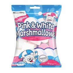 Marshmallows Pink & White 150G