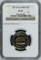 2011cw Oom Paul R5 Pl67 2nd Finest Known Only 2 Better Extremely Low Mintage A Real Gem Ngc