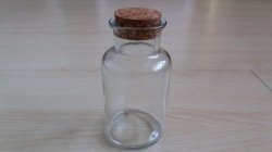 Glass Bottles With Cork Stopper