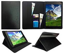 Sweet Tech Vodafone Smart Tab N8 10.1 Tablet PC Black Universal Wallet Case Cover Folio 10-11IN