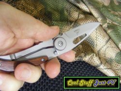 Nice Pocket Knife With Lock Blade & Belt Clip