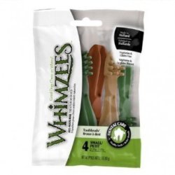 Whimzees - Treat Toothbrush - Small Pack Of 4