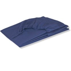 : Dark Navy Fitted Sheet King Size