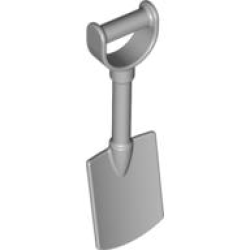 DUPLO Parts Preloved Utensil Shovel Spade With D Handle 51269
