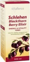 Vitaforce Schlehen Blackthorn Berry Elixir 500ML