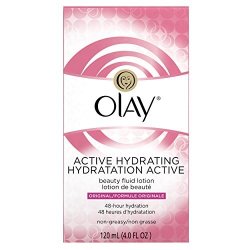 Olay Active Hydrating Beauty Fluid Original 4 Oz Pack Of 3