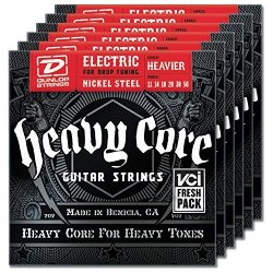 UnAssigned 6 Sets Dunlop DHCN1150 Heavier Core Electric Guitar Strings