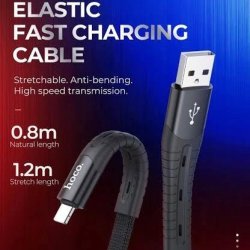 Elastic Iphone Fast Charging Cable