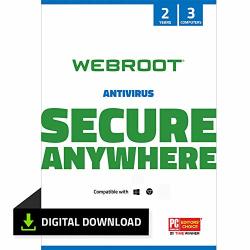Webroot Internet Security With Antivirus Protection Software 3 Device 2 Year Subscription PC Download