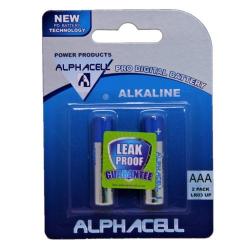 Alphacell Size Aaa Battery 2PC