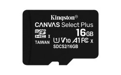Kingston 32GB Micsdhc Canvas Select Plus 100R A1 C10 Card + Adp SDCS2 32GB