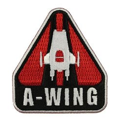 Disney Star Wars The Last Jedi A Wing Patch Rebel Spaceship New Movie Iron On