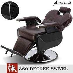 Barber Chair Hydraulic Recline S Salon Chair For Hair Stylist Tattoo Chair Heavy Duty Barber Salon Equipment Brown