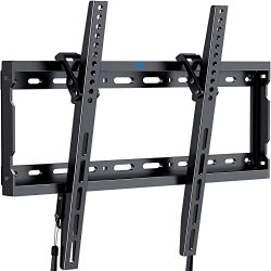 Tilt Tv Wall Mount Bracket For Most 26-55 Inch LED Lcd Oled Plasma Flat Curved Screen Tvs With Max Vesa 400X400MM Low Profile And