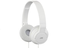 JVC Light Foldable Headphones - White HA-S180-W-K