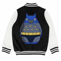 Oneyuan Children Bluetotoro Cat Cosplay Super Hero Kid Baseball Jackets Varsity Bomber Coat For Boys Girls