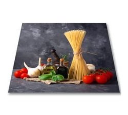 Square Induction Cooktop Protector - Italian Food