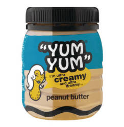 Yum Yum Peanut Butter Ultra Creamy 6 X 400g