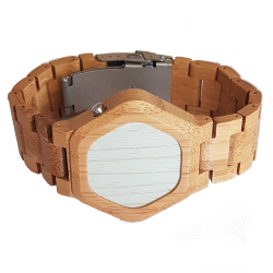 The Force - Bamboo Watch With Wooden Links