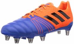 Adidas Kakari Elite Sg Soft Ground Mens Rugby Union Boot Orange blue - UK 13