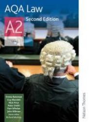 Aqa Law A2 paperback New Edition