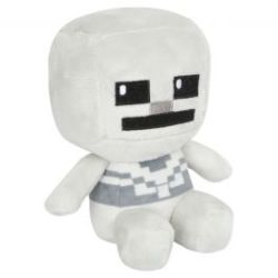 Minecraft 4 Inch MINI Skeleton Plush White Me
