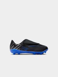 Nike Junior Mercurial Vapor 15 Club Black blue Soccer Boots