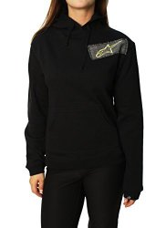 Alpinestars Women's Tartan Pullover Hoodie-large Black