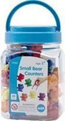 Edx Education Bear Counters With Tweezers: 60 Pieces