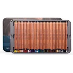 Lightfast Colour Pencil - Tin Set Of 36