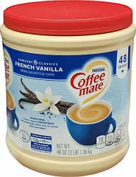 Coffee Mate French Vanilla Creamer 48 Oz