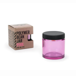 Polymer Bean Jars - Pink
