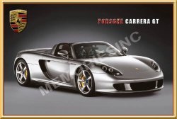 Porsche Carrera GT - Classic Metal Sign