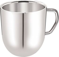 Leisure Quip Leisure - Quip Stainless Steel Double Walled Cappuccino Coffee Mug 300ML
