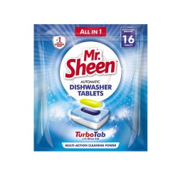 Mr Sheen Automatic Dishwasher Tablets 16