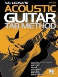 Hal Leonard Acoustic Guitar Tab Method - Book 1 - Book Only Paperback