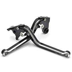 Cnc Motorcycle Brake Clutch Lever For Triumph Daytona 675 R 2011-2017 Speed Triple 1050 Speed Tripler 2012-2015 Color : Silver